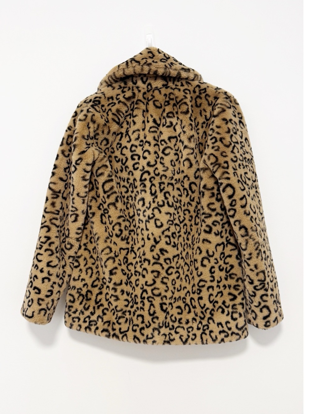 A.L.C. Stone Faux Fur Coat in Light Brown & Black Size XS - Picture 3 of 6